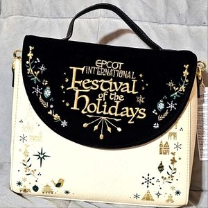 NWT 2023 Epcot Festival of Holidays Exclusive Loungefly Purse
